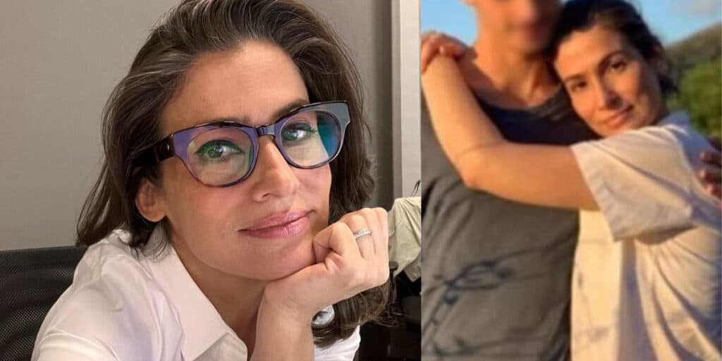 Discreta, Renata Vasconcellos faz raríssima aparição com filho gato e causa alvoroço