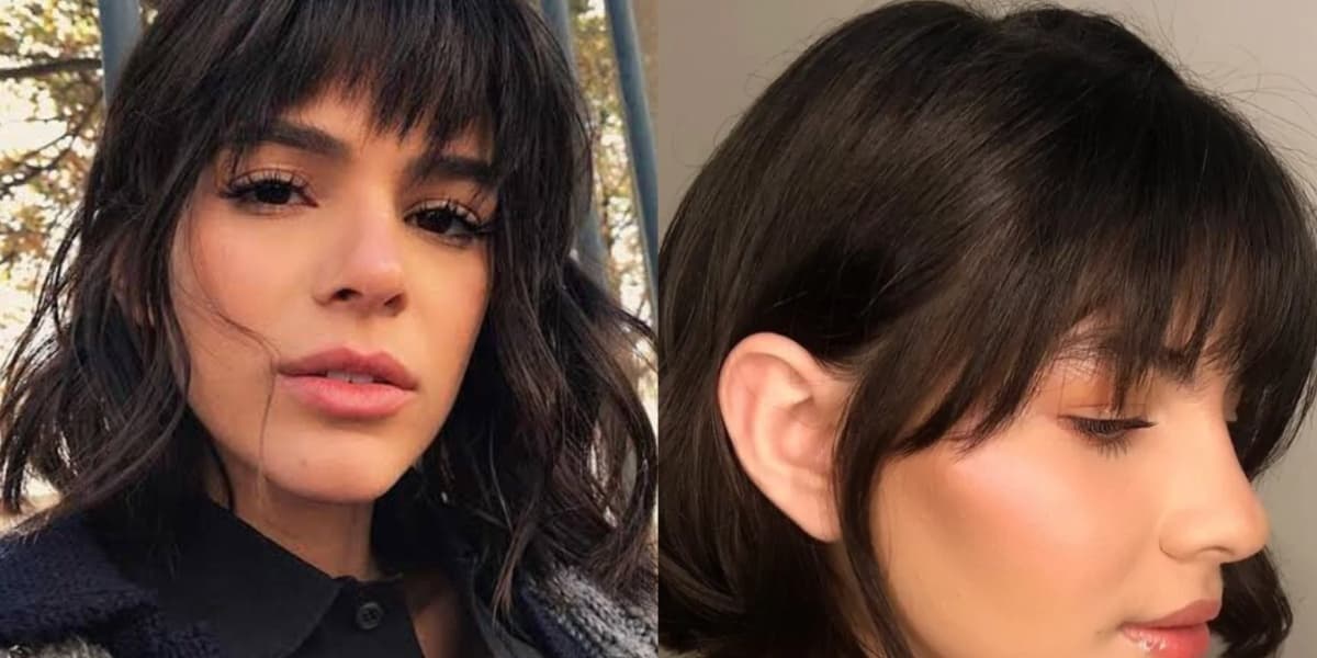 Cabelo com franja assimétrica (Foto: Reprodução/ Internet)
