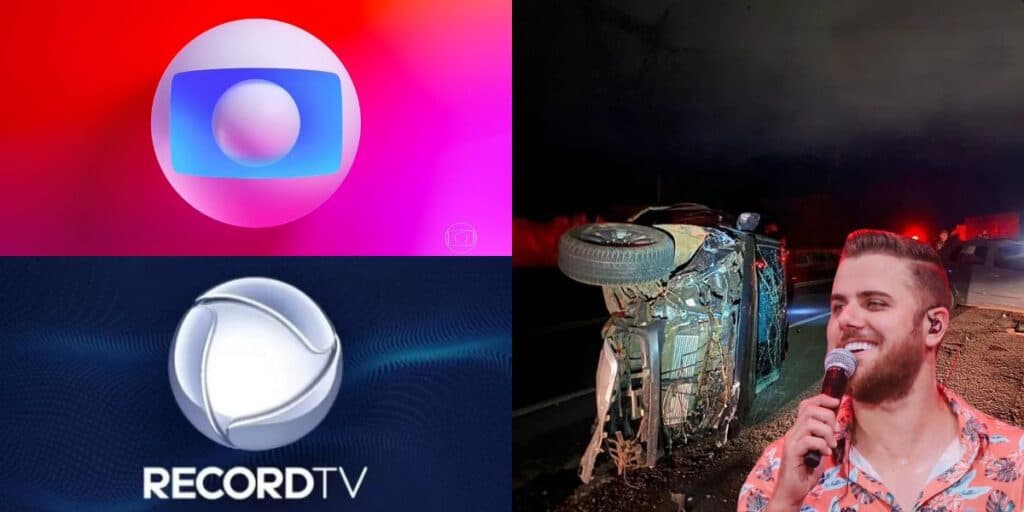 "Na UTI": Globo e Record param jornais ao mesmo tempo com última notícia de Zé Neto após grave acidente