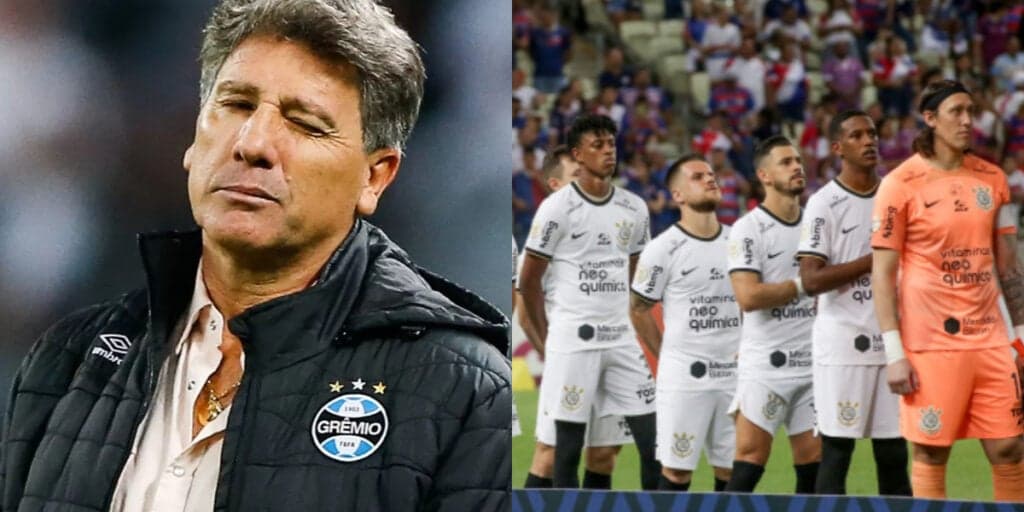 Do Corinthians ao Grêmio: Renato Gaúcho se arma até os dentes por maior estrela da Fiel e aterroriza