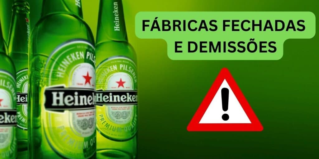 7 fábricas fechadas e funcionários demitidos: O encerramento de atividades da Heineken em país após anos