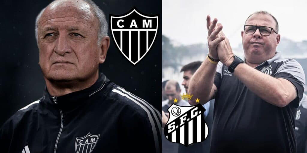 Demissão e escolha de substituto gringo na surdina: Santos e Galo armam adeus de M.Fernandes e Felipão