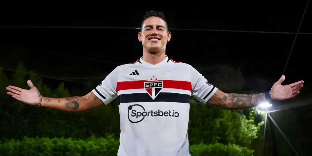 Botafogo e Fluminense querem contratar James Rodríguez (Foto: Reprodução/ Internet)