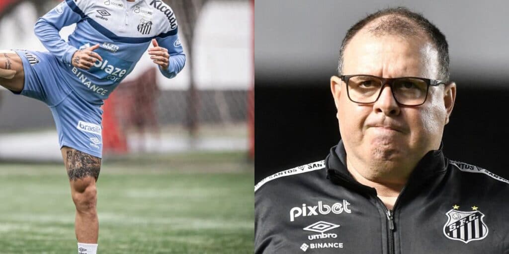 Esnobado por M Fernandes, primeiro adeus de jogador do Santos acaba de ser antecipado antes do fim de 2023