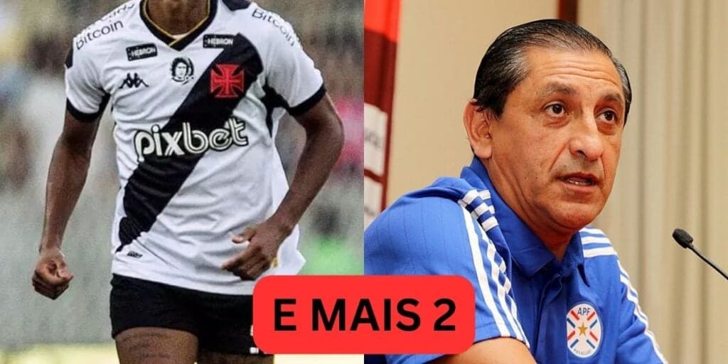 Debandada confirmada no Vasco: 3 jogadores vão deixar o São Januário e Ramón Díaz em 2023