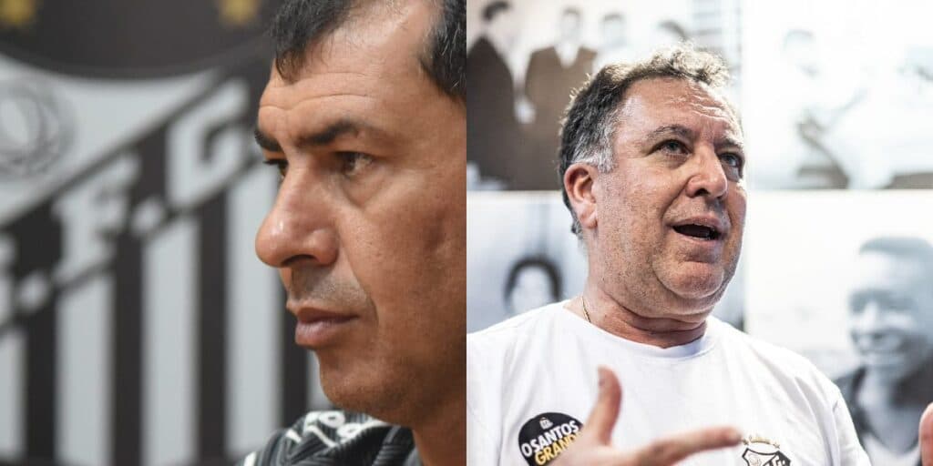 Carille, estrela do Galo e mais 2: M.Teixeira mal chegou e despeja milhões para tirar o Santos da série B