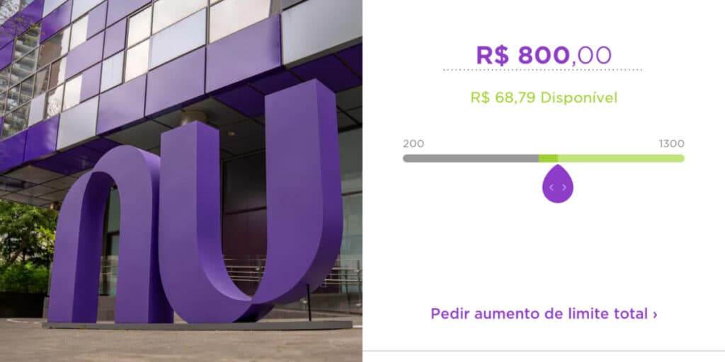 Aumento do limite sem análise: Função do Nubank liberada até aos negativados e basta fazer ISSO para garantir