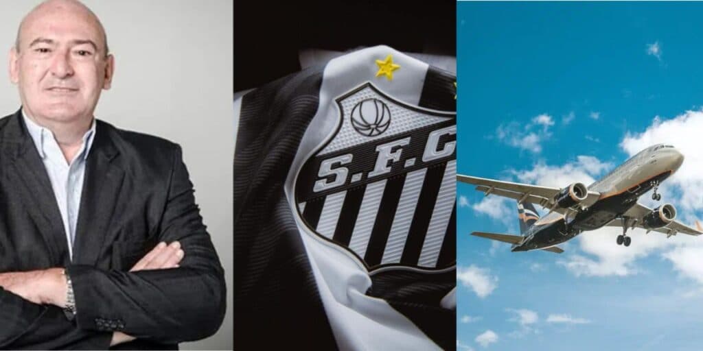 Avião chegando ao litoral de SP: Retorno TRIUNFAL de joia chega para salvar o Santos da série B em 2024