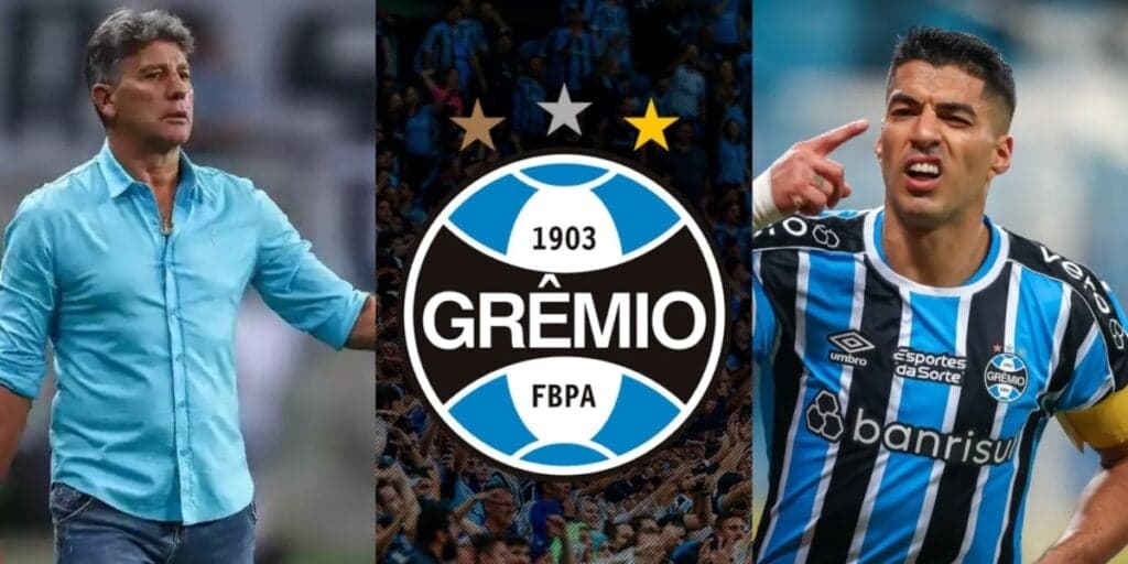 Sem técnico, debandada de 4 craques e substituto definitivo pra Suárez: 3 reviravoltas do Grêmio para 2024