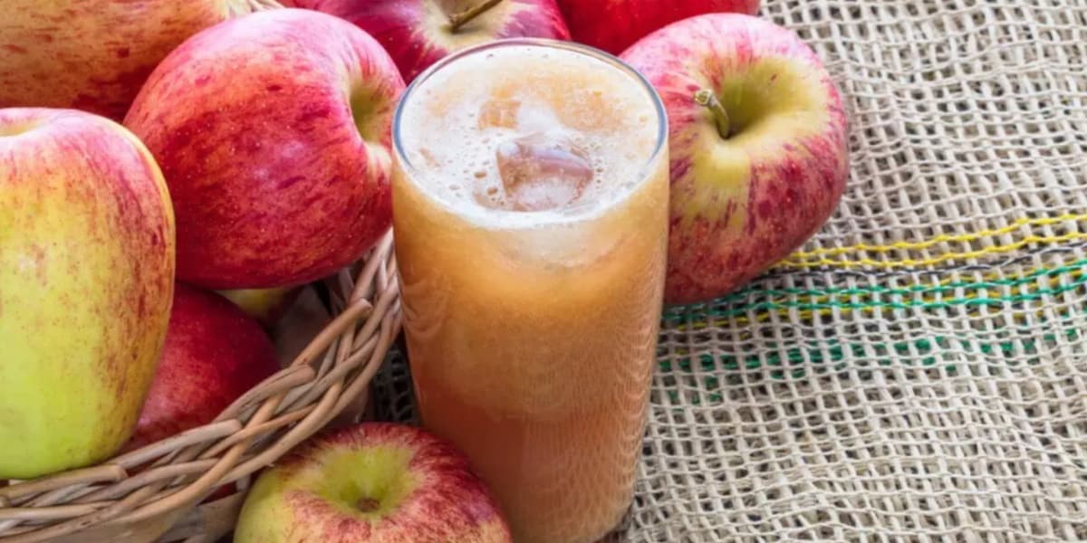 Suco de maça (Foto: Reprodução/ Internet)