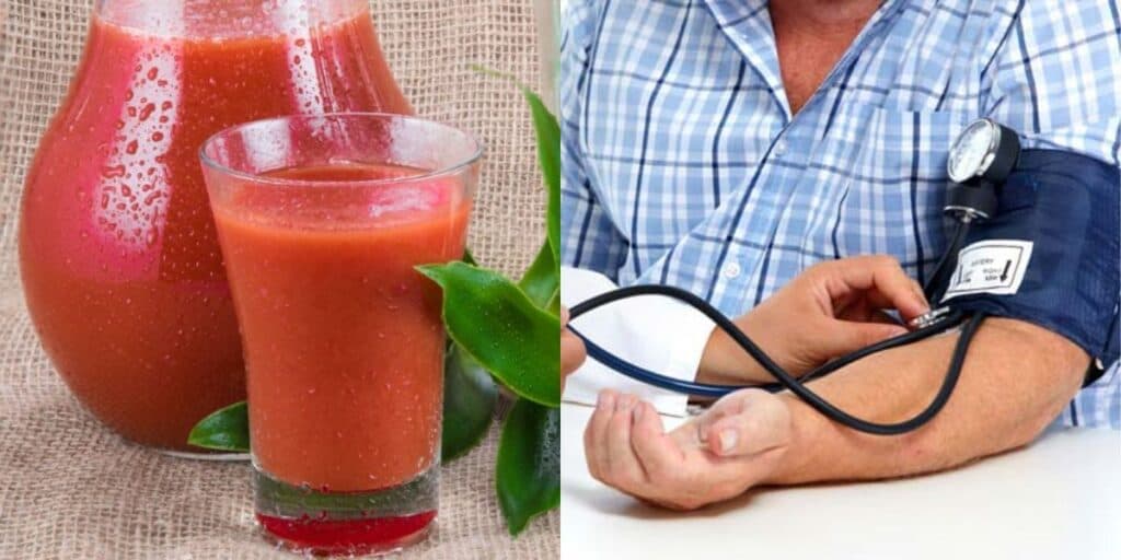 Suco ajuda contra a pressão alta (Reprodução: Montagem TV Foco)