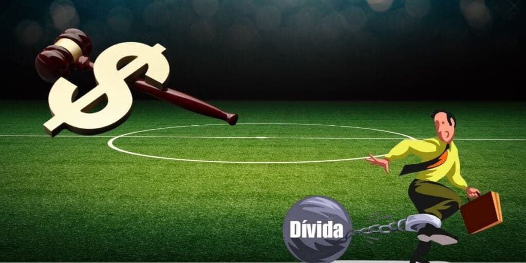 Falência à vista e dívida multimilionária: Time de futebol tradicional do Brasil respira por aparelhos em 2023