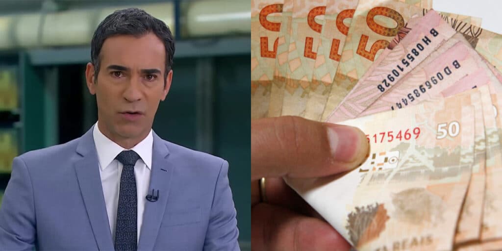 “Aprovou”: O anúncio de César Tralli ao parar o Jornal Hoje e confirmar AUMENTO no salário mínimo