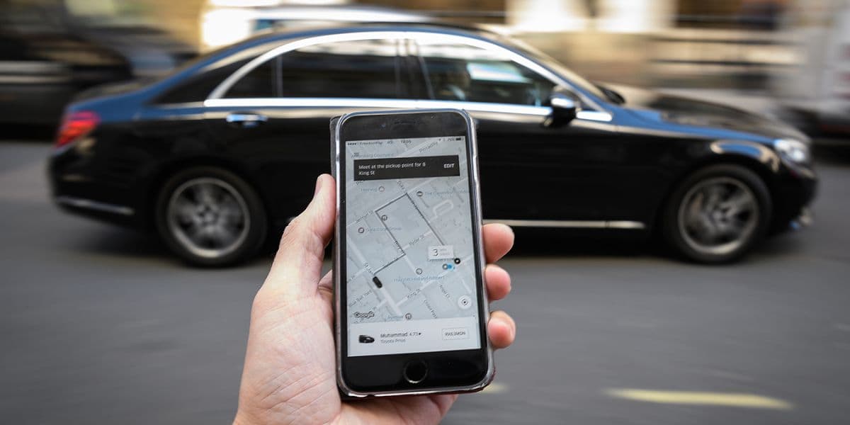 Uber está sendo cada vez mais usado (Reprodução: Internet)