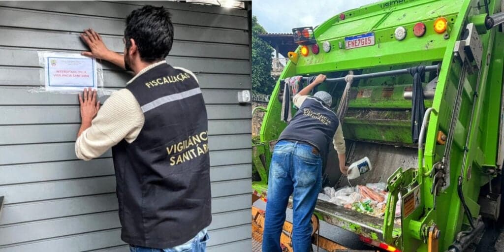 Ordem da ANVISA e 300kg de comida no lixo: A interdição às pressas da Vigilância Sanitária contra restaurante