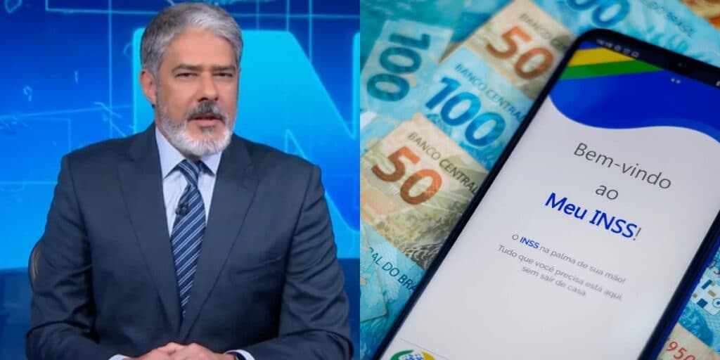 Bonner explode com notícia do INSS para 2024 e JN faz Globo sair da lama após pesadelo: Audiências 11/12