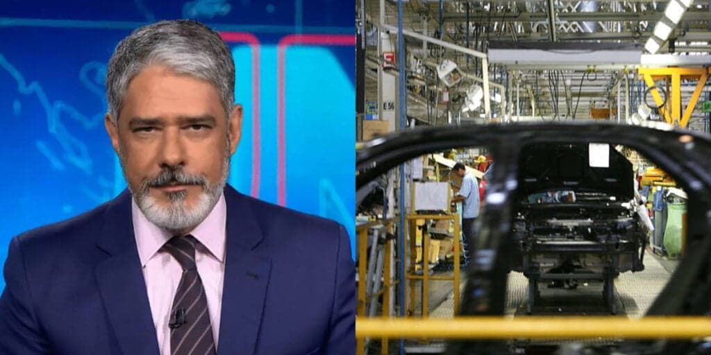 "Um baque histórico": O anúncio URGENTE de Bonner no JN sobre fim de produções de montadora amada no Brasil