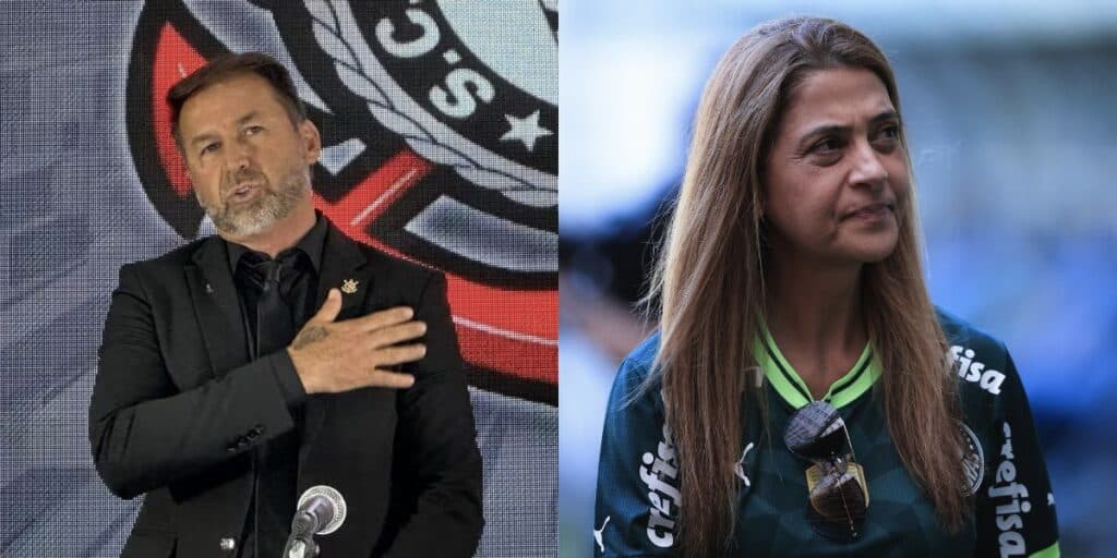 "Um dos maiores": Augusto Melo passa por cima de Leila e crava chegada de reforço histórico ao Corinthians