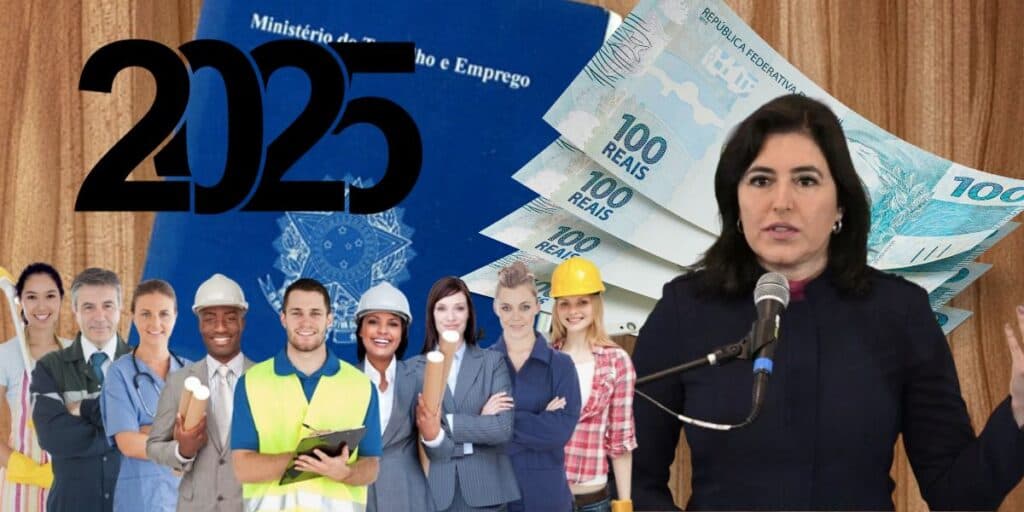 Anúncio de Tebet sobre aumento e salário mínimo disparado em 2025: 2 vitórias a trabalhadores chegam HOJE (7)
