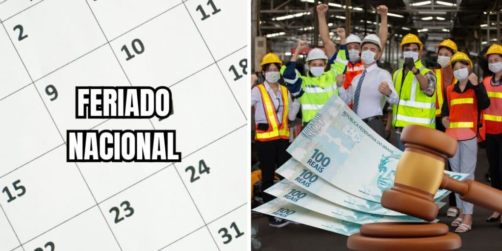 Extra de R$ 700 e novo feriado nacional na quarta: 2 leis salvadoras chegam aos trabalhadores de uma só vez