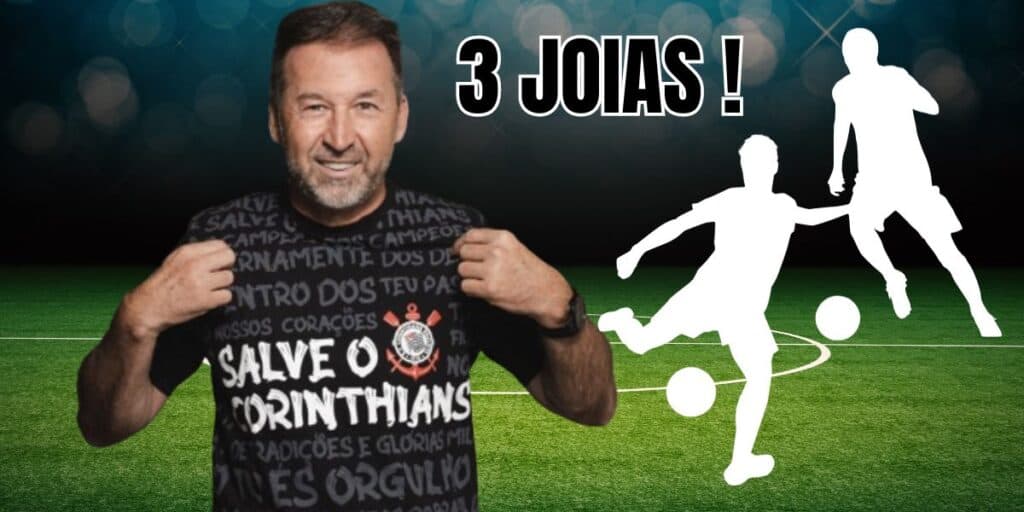 Campeão do Flamengo, reforço da gringa e +: Augusto esquece Gabigol e arma pacotão com 3 joias ao Corinthians