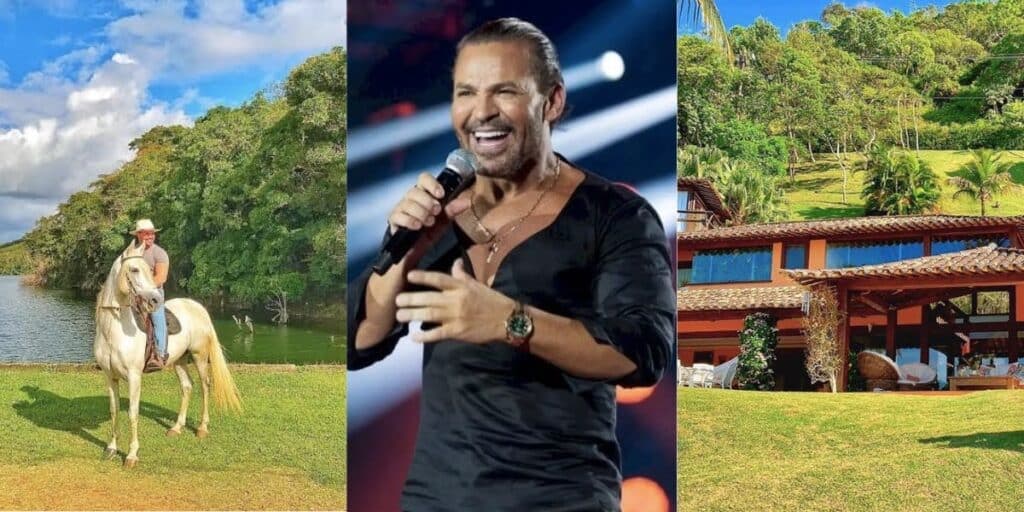 R$30 milhões, cavalo e lago próprio: Fazenda de Eduardo Costa é imensa e maior que um shopping