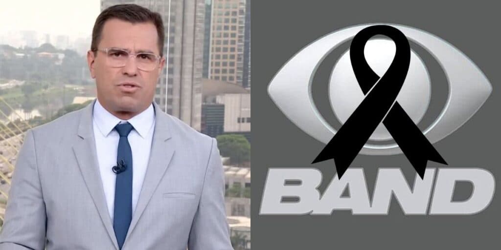 "Uma notícia muito triste": A perda irreparável de jornalista da Band confirmada por Bocardi no BDSP