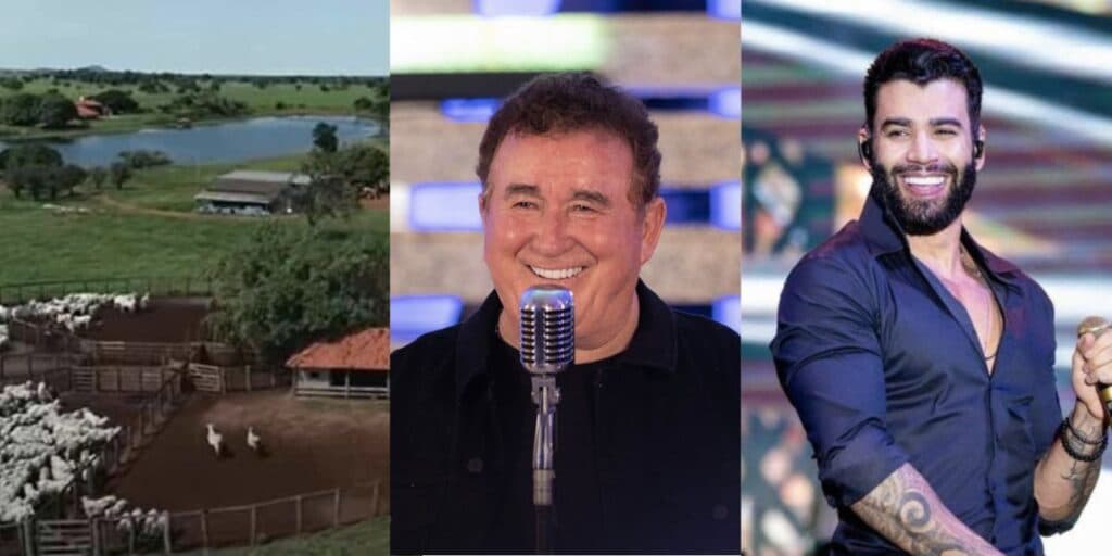 10 lagos, heliponto e 200 mil bois: Fazenda de 350 mi de Amado Batista deixa até a de Gusttavo Lima no chinelo
