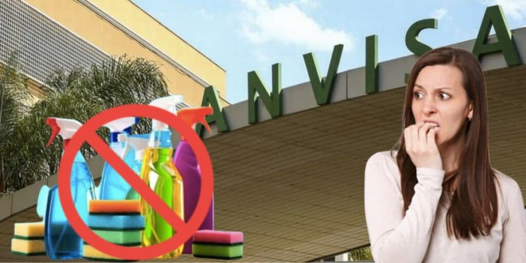 Facão à solta e até detergente: A proibição às pressas da ANVISA contra 3 produtos populares de donas de casa