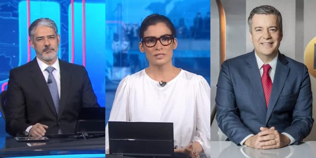 Bonner, Renata e Kovalick: O choro ao vivo de 3 âncoras da Globo com notícias de cortar o coração