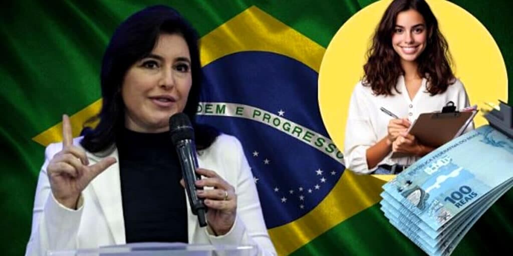 Mais de R$20 mil por mês: Simone Tebet chega com VITÓRIA no início de 2024 para salvar bolso de trabalhadores