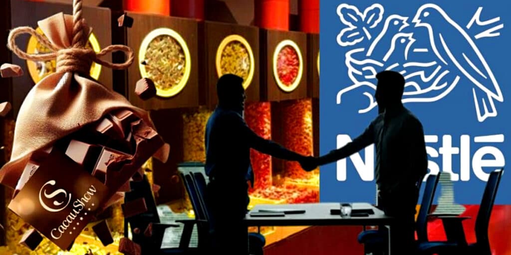 Mais de meio bilhão na mesa: A compra colossal da Nestlé de chocolate popular para aniquilar a Cacau Show