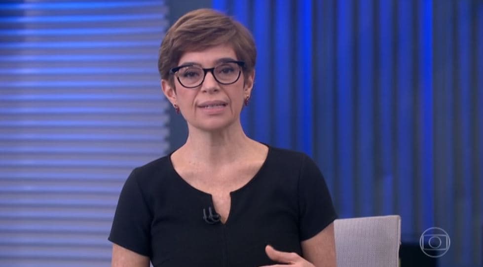 Renata Lo Prete, no JG, da Globo (Foto Reprodução/Globoplay)