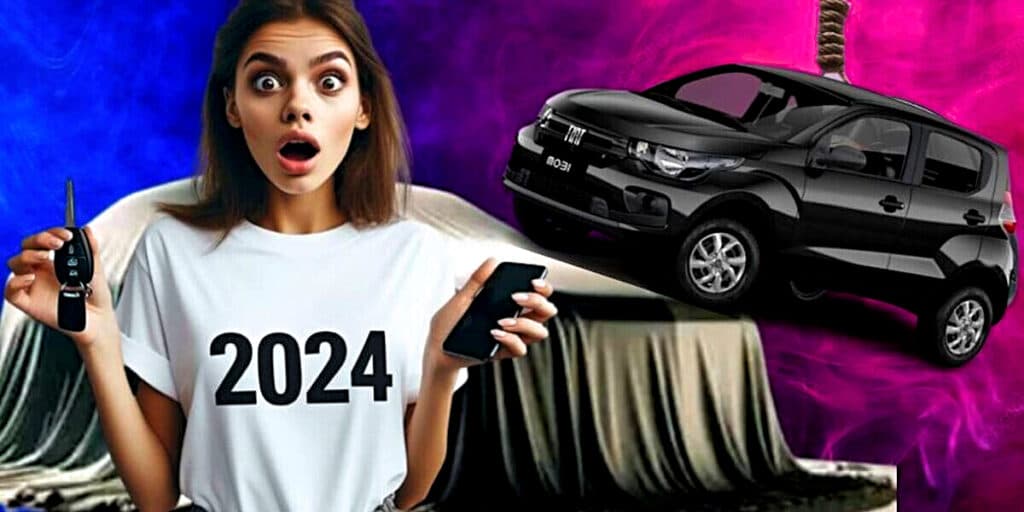 Fiat Mobi que se cuide: Rival dá rasteira com carro mais barato do Brasil em 2024 na casa dos R$60 mil