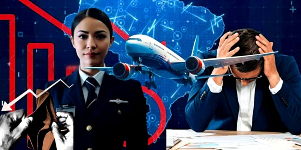 Afundada em dívida de R$ 20 bilhões: Maior companhia aérea do Brasil começa 2024 com terror de falência