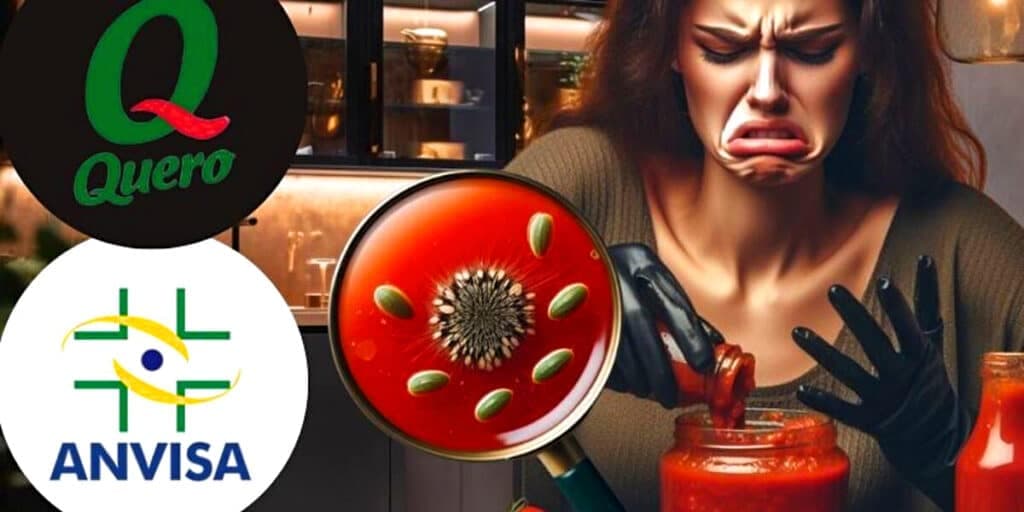 "Larva de inseto morta": Anvisa proíbe às pressas marca de molho de tomate rival da Quero por falta de higiene