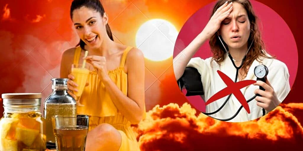 Adeus pressão baixa neste Verão: Suco milagroso com 4 ingredientes e 7 dicas para fugir do mal-estar no calor