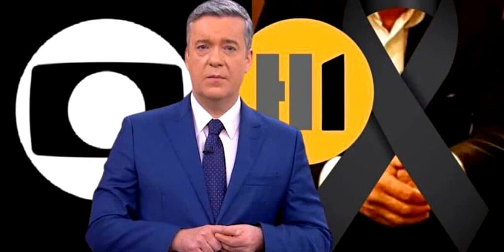 "Morte foi confirmada": A perda irreparável de maior apresentador da Globo confirmada por Kovalick no Hora 1