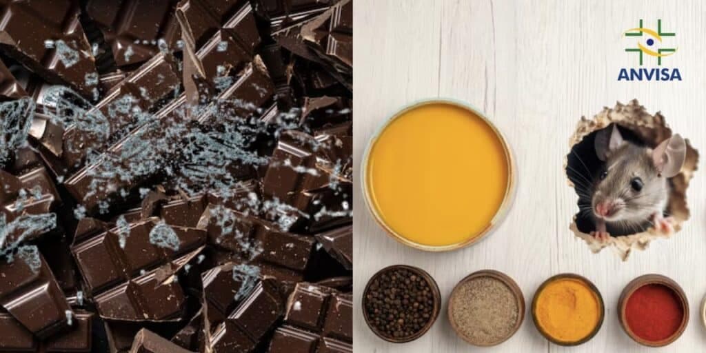 Chocolate com vidro e pelo de rato em tempero: A descoberta urgente sobre 2 produtos e proibição da ANVISA