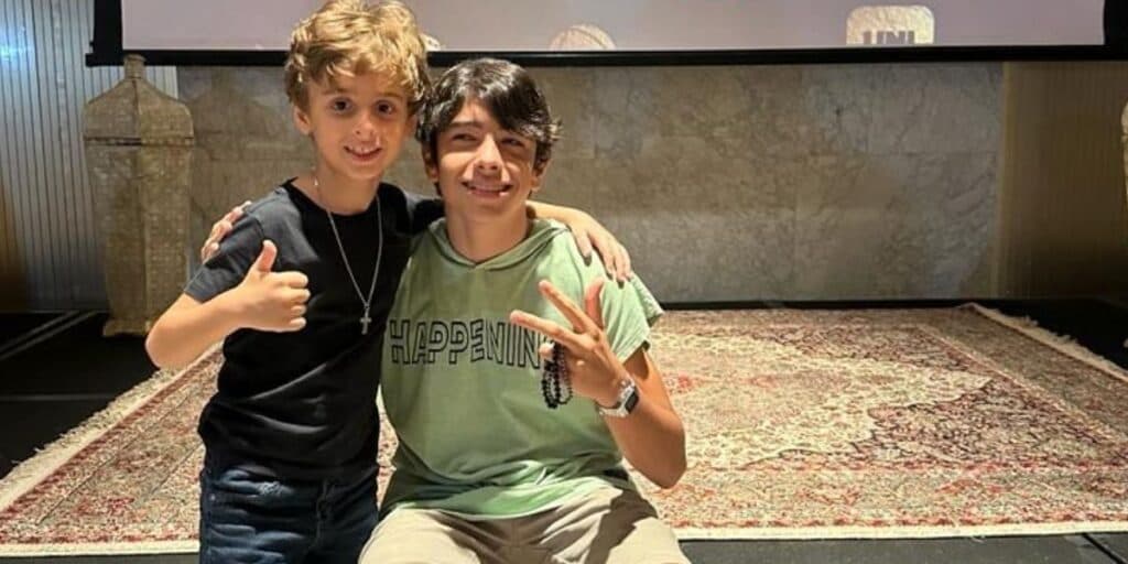 Vicente Alvite e Diogo Caruso se preparam para nova série da Record