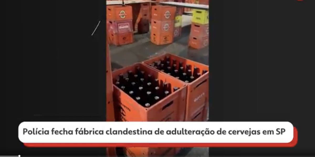 Fábrica clandestina (Foto: Reprodução / G1)