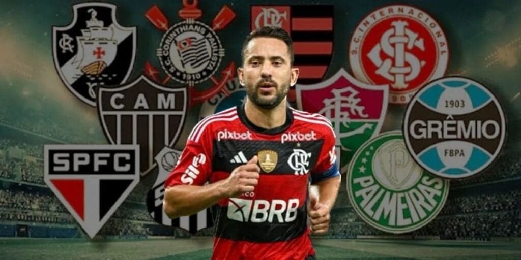 Contrato até 2025 e um caminhão de dinheiro: Everton Ribeiro esnoba 5 gigantes e escolhe novo time para 2024