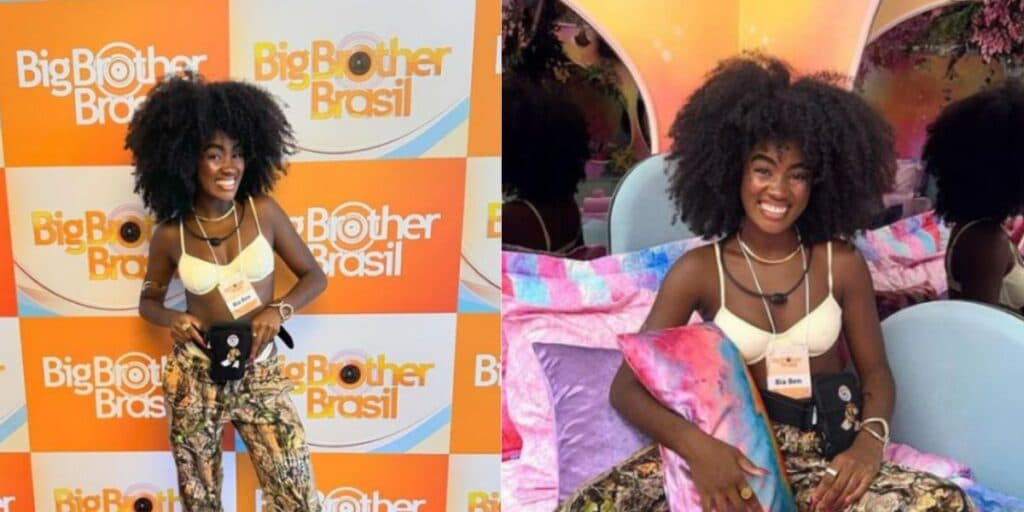 A influenciadora digital Bia Ben é convidada para mostrar os bastidores do BBB 24