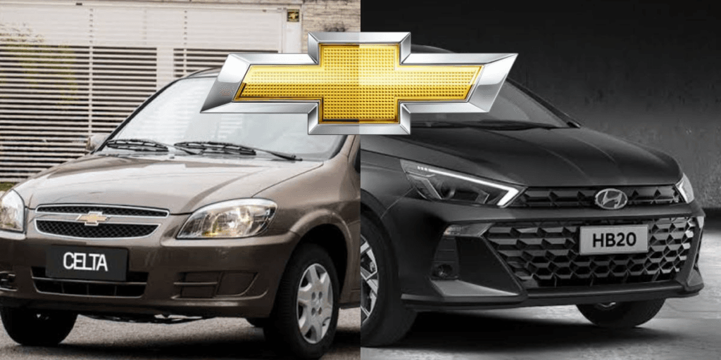 Retorno triunfal do Celta em 2024: Carro mais popular da Chevrolet é ressucitado pra aniquilar o HB20 em país