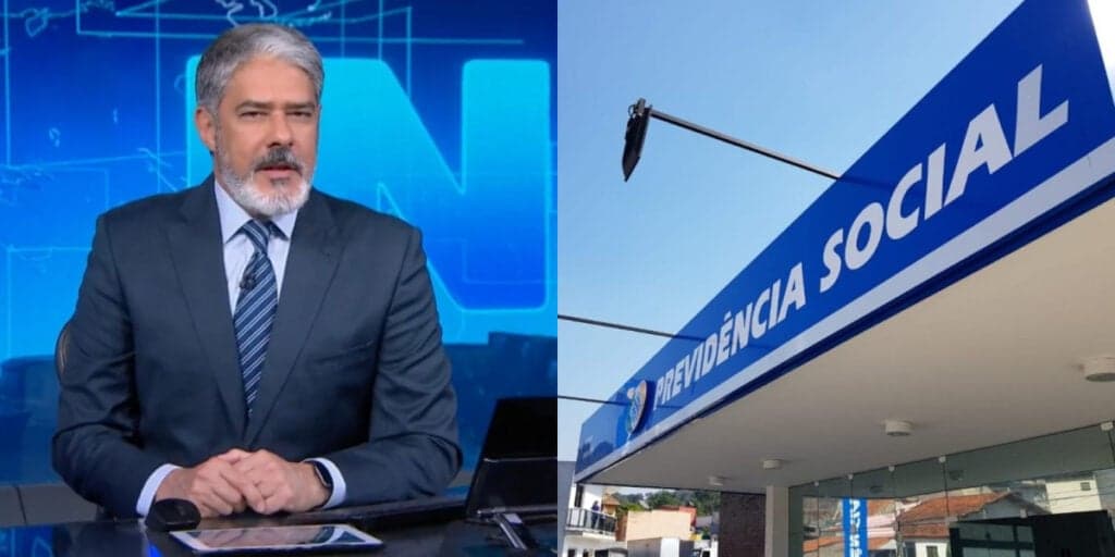 "Mudanças no auxílio": O anúncio URGENTE de Bonner sobre o INSS no JN e o que acontecerá com segurados
