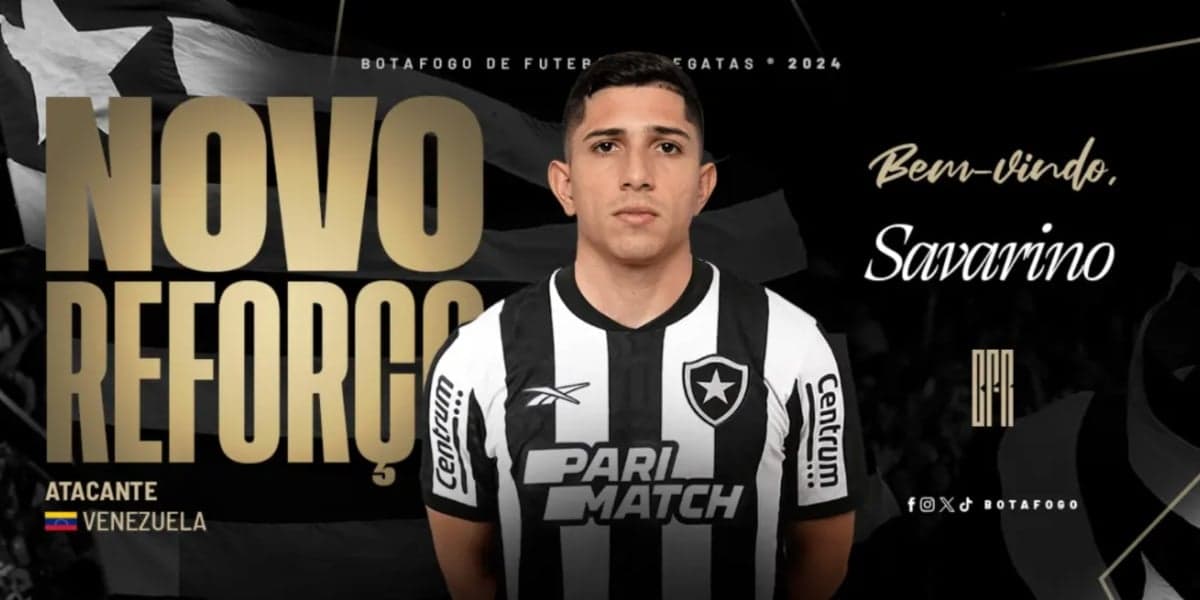 Jefferson Savarino é o novo reforço do Botafogo - (Foto: Reprodução / Internet)