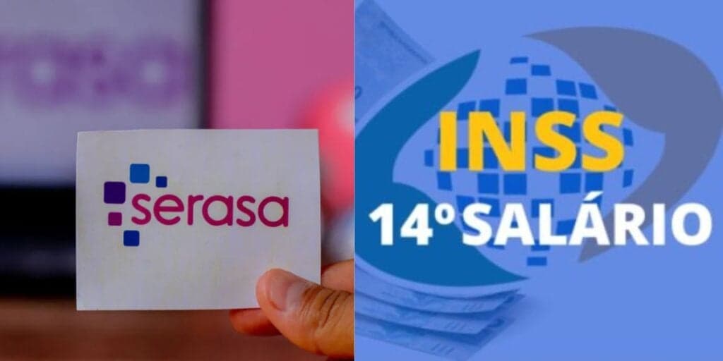 Comunicado do Serasa na mesa: O anúncio sobre nova lei do 14º salário do INSS com real sobre liberação