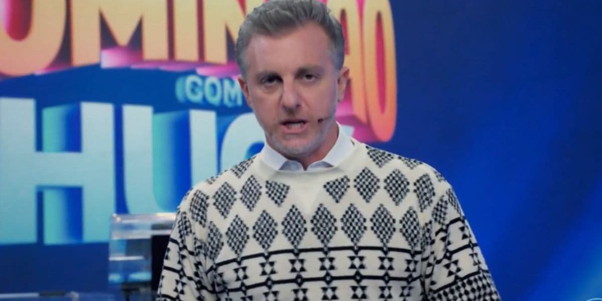 Luciano Huck no Domingão (Foto: Reprodução / Globo)