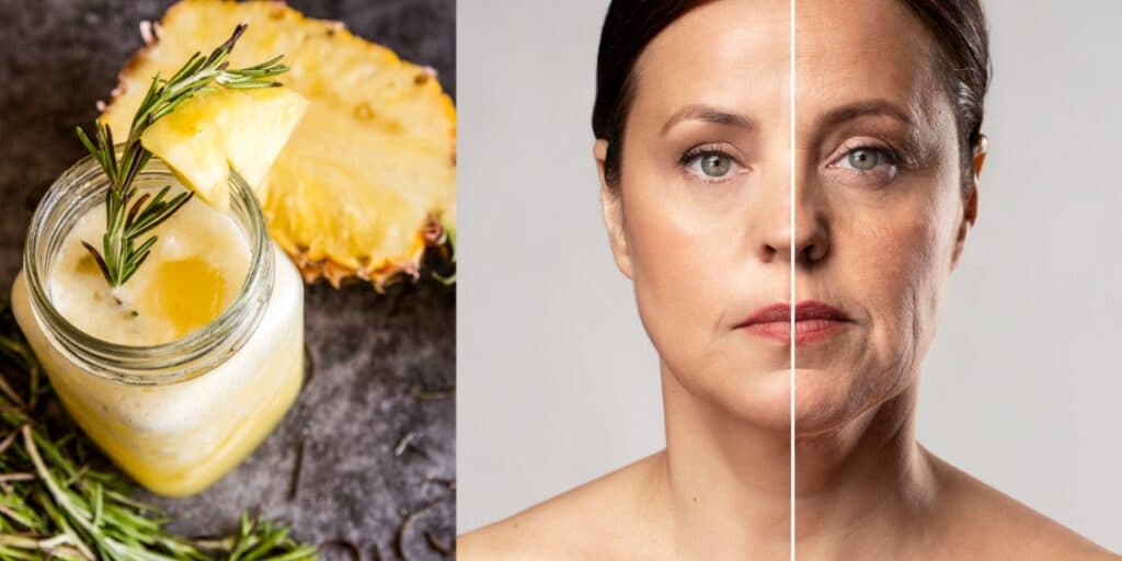 Abacaxi e +3 ingredientes caseiros: Receitinha de suco milagroso deixa com carinha de 30 e dá fim às rugas