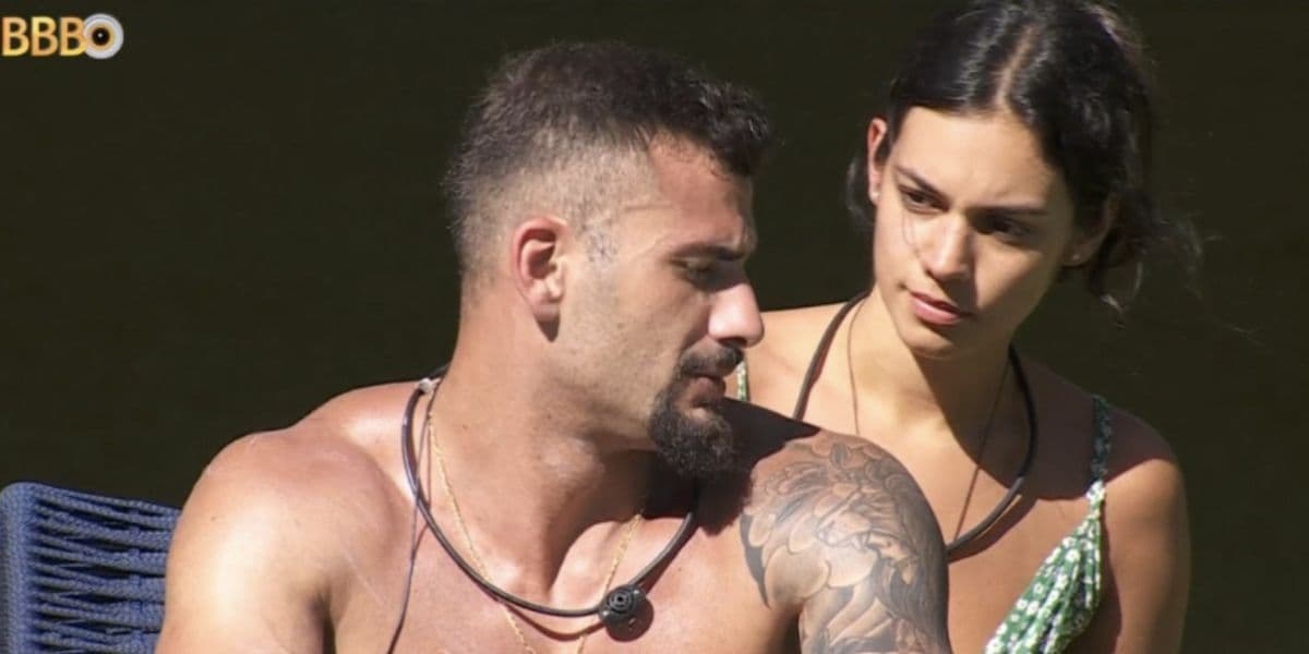 Nizam e Alane no BBB24 (Foto: Reprodução / Globo)